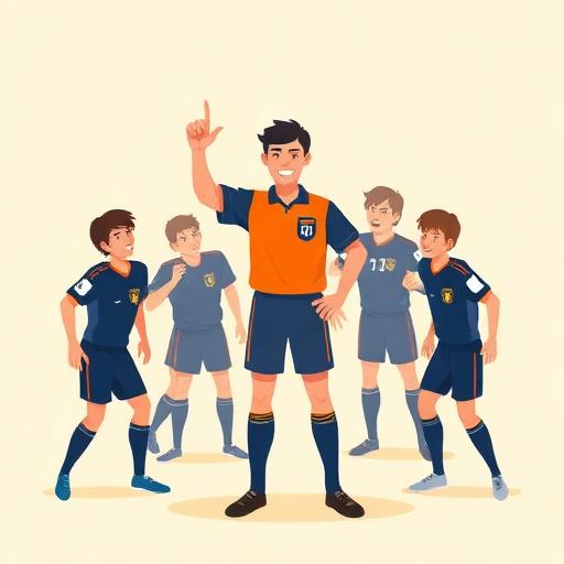 Ref gets surrounded
